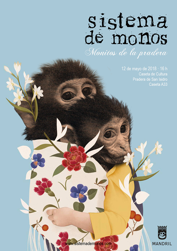 Monitos de la Pradera - Pradera de San Isidro - Madrid - 12-may-2018 - Sistema de Monos