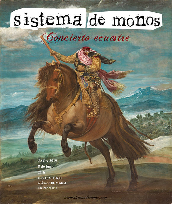 Concierto ecuestre - JACA - EKO - Madrid - 8-jun-2019 - Sistema de Monos